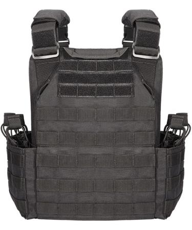 Buy Generic Plate Carrier - Molle Quick Release Tactical Vest in Black | International Shipping Available - Buy Online on GoSupps.com