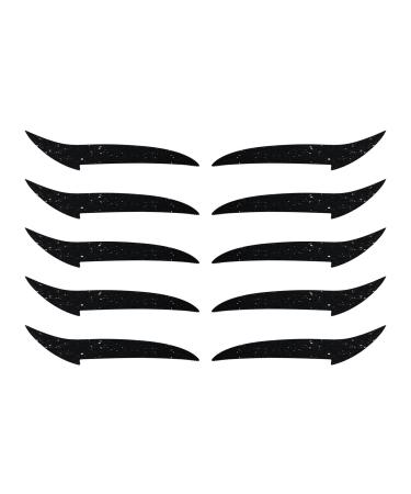 Autocollants Eyeliner Pour Femmes D calque Fard Paupi res Femme | 10 Pi ces Bandeye R sistant l'Eau pour Spectacles de Danse et Sc ne Autocollant Paupi res Noir