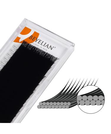BEYELIAN Easy Fan Eyelash Extensions - Self Fanning Volume Sets, Black Semi Permanent Application, D Curl 16mm - Buy Online on GoSupps.com