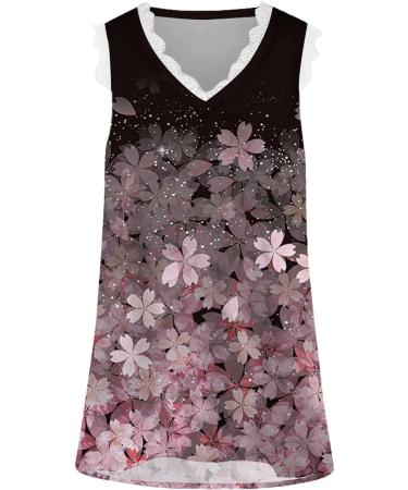 Fannyouth Women's Sleeveless V-Neck Tank Top - Pink, Size X-Large - Buy Online on GoSupps.com