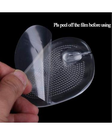 Gel Thong Sandal Toe Protectors - 2 Pairs Forefoot Cushions - Ball-of-Foot Grips (Clear) - Buy Online on GoSupps.com
