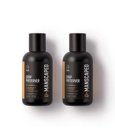 MANSCAPED The Crop Preserver Anti-Chafing Men's Ball Deodorant Male Care Hygiene Moisturizer Featuring Soothing Aloe Vera 4oz (2-Pack) 120 ml (Pack of 2) - Buy Online on GoSupps.com
