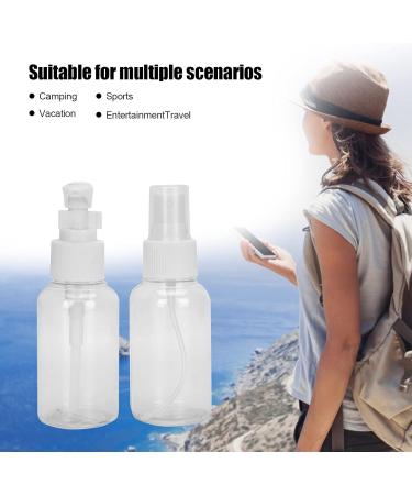 Travel Toiletry Bottles - Refillable Spray & Lotion Bottles with Storage Bag for Outdoor Travel - Buy Online on GoSupps.com