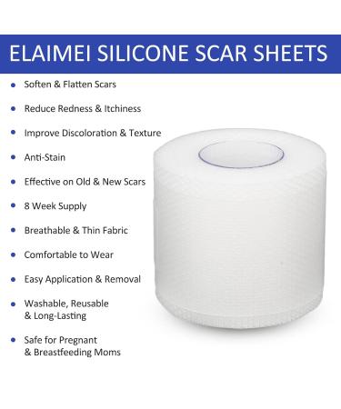 Transparent Silicone Scar Tape Sheet - Wide Application, Breathable & Comfortable - Buy Online on GoSupps.com