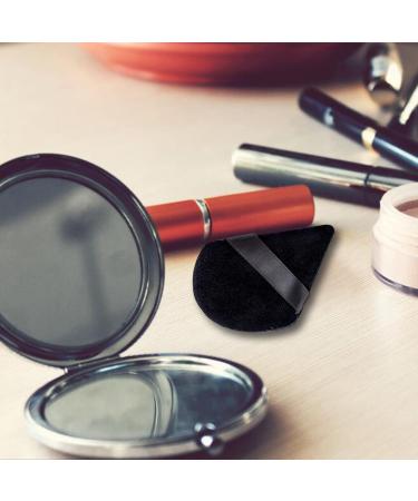 2 Pack Triangle Makeup Puff Set - Reusable Sponge with Strap for Loose Powder & Foundation - Wet/Dry Makeup Tool - Black - Buy Online on GoSupps.com