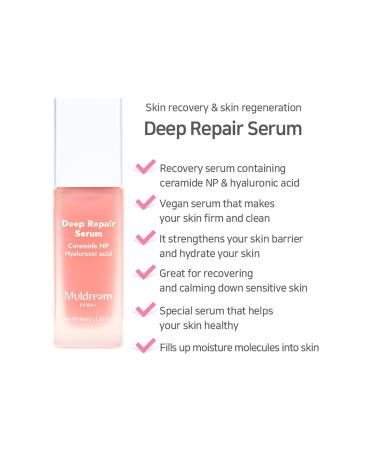 Deep Repair Serum 1.35 Fl oz - Intensive Hydration & Skin Repair | International Shipping Available - Buy Online on GoSupps.com