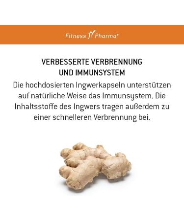 Buy Fitness Pharmaceutical Ginger Tablets | 300 Pieces | 750 mg Per Tablet | Boost Immune System Digestion & Metabolism | Aids Weight Loss - Buy Online on GoSupps.com