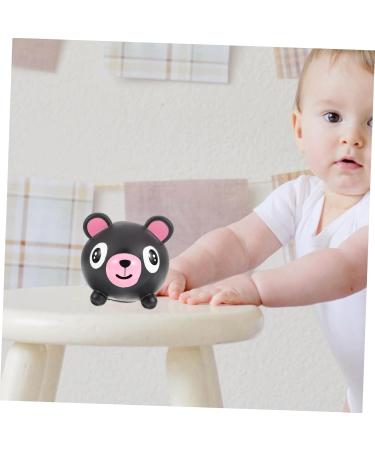 Garneck 2-Pack Sensory Chewing Dolls for Autism Relief - Puppy Tongue Squeezing Toy - Black PVC 10x9cm - Ideal for Children - Buy Online on GoSupps.com