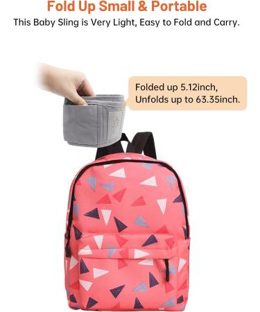 Mumgaroo Adjustable Baby Sling Carrier | Breathable & Comfortable | Cartoon Printed | 0-36 Months - Buy Online on GoSupps.com