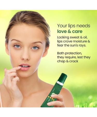 DK Moisturising Lip Care 10 Gm | Lip balm | Spf40+ For Dry And Chapped Lips | Aloe Vera & Vitamin E | Protects lips from dryness & sun damage | Dermatologically Tested - Buy Online on GoSupps.com