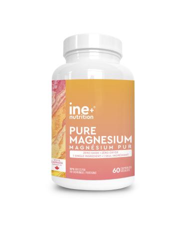 ine+ nutrition Pure Magnesium Bisglycinate Capsules with Zero Oxide