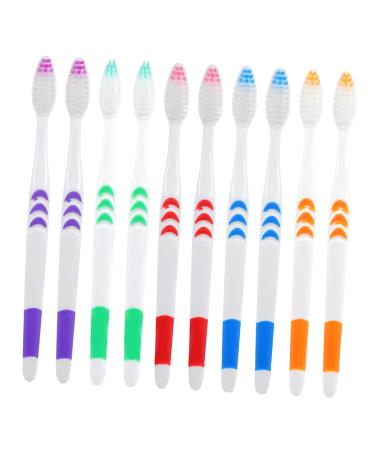 Gatuida Manual Toothbrush 30pcs Disposable Toothbrush Soft Fur Abs Travel Tool Toothbrushes