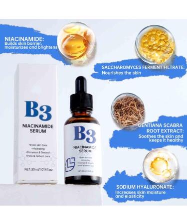 2PCS B3 Serum Wrinkle Remover Smoothing Fine Lines Anti Dark Spots Whitening Shrink Pores Firming Repair Skin Care  - Buy Online on GoSupps.com