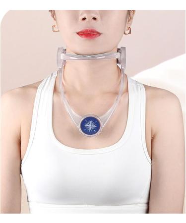 Lightweight Comfortable Soft Chin Support Neck Brace Cervical Collar Hook And360 Degree Adjustability Neck Support Ergonomic Design for Adults - Buy Online on GoSupps.com