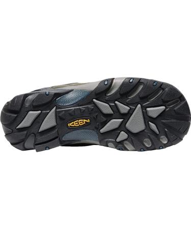 KEEN Men's Targhee 2 Low Waterproof Hiking Shoes 10.5 - Gargoyle/Midnight Navy - Buy Online on GoSupps.com
