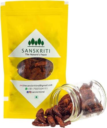 AOZA AOZA Sanskriti Spicy Mango | Tikhi Kairi | Masala Kairi | Chatpati Kairi | Mouth Freshness Mukhwas Digestive Churan Tasty Paan Fun Bites Indian Candy - 100g