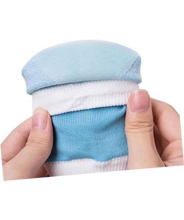 POPETPOP Foot Cover Floral Hair Wreath for Women Lotion Socks Nylon Socks Calcetines para Mujer Vented Heel Sleeves Blue Ladies Socks Moisturising Gel Heel Socks Miss Spa Set Moisturizing - Buy Online on GoSupps.com