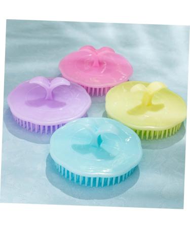 Soesfoufu 4-Pack Scalp Massager Shampoo Brush - Ultimate Hair Care & Dandruff Relief - Buy Online on GoSupps.com
