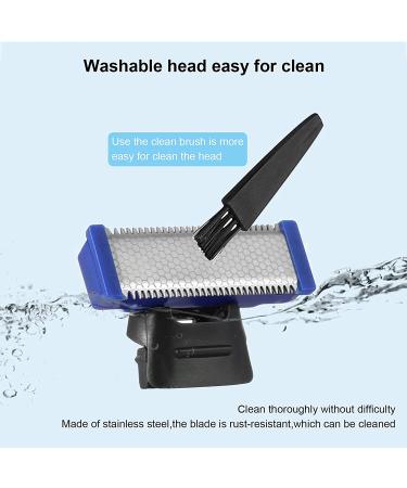 Microtouch Solo Mens Shaver Replacement Heads & Charging Cable Kit - 4 Blades, 1 USB Charger, 2 Clean Brushes - Buy Online on GoSupps.com