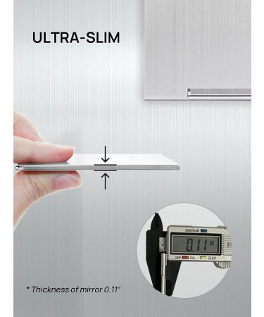 MIRRORNOVA Folding Makeup Mirror - Compact Ultra-Slim Portable Travel Size (3.3 inch) - Buy Online on GoSupps.com