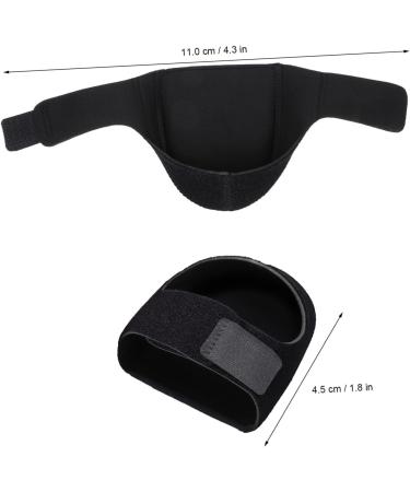 12 Pairs Black Heel Protector Cushions Heel Cups & Pads for Plantar Support | Comfort & Pain Relief - Buy Online on GoSupps.com