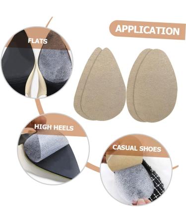 SHERCHPRY 4 Pairs Non-Slip Shoe Stickers | Heel Cushions & Protectors for Noise Reduction | Resilient Gel Heel Insoles | International Shipping - Buy Online on GoSupps.com