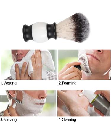 Premium Men's Shaving Brush - Aluminum Alloy Handle for Smooth Shaving & Skin Care | Ideal Beard Grooming Tool - Buy Online on GoSupps.com