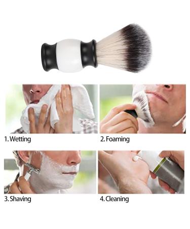 Premium Razor Brush for Men - Aluminum Alloy Handle Creates Rich Foam for a Refreshing Shave - Ideal for Hairdressing Salons - Buy Online on GoSupps.com
