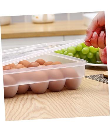 KOMBIUDA 34 Eggs Large Capacity Egg Holder Egg Crisper Grids Egg Holder Egg Container Egg Plate High Capacity - Buy Online on GoSupps.com
