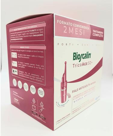 Bioscalin TricoAge 50+ - Effective Hair Loss Solution for Women | 16 Ampoules (3.5 ml) - Shop Internationally - Buy Online on GoSupps.com