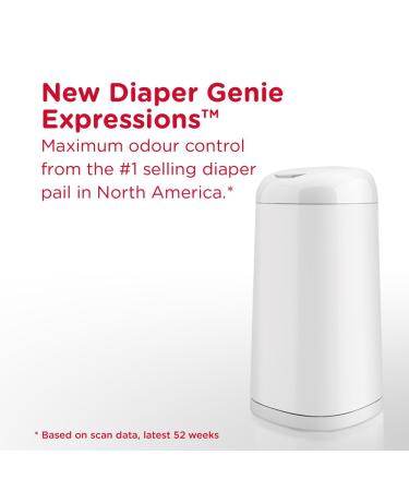Playtex Diaper Genie Expressions Diaper Pail Fabric Sleeve  Blue Tile - Buy Online on GoSupps.com
