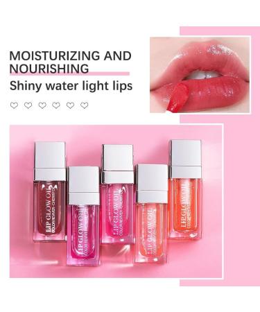 Minfei Plumping Lip Oil - Rose & Cherry Red Hydrating Gloss for Nourished, Shimmery Lips - Buy Online on GoSupps.com