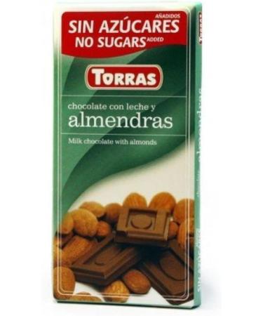 Torras No Added Sugar Milk Chocolate Bar 75 g 1 - Buy Online on GoSupps.com