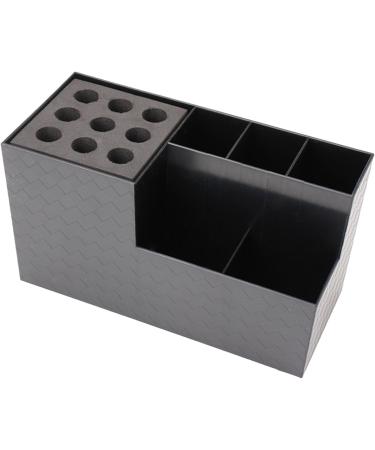 harayaa Salon Organizer Hair Brush Holder Sponge Lining Brush Hairdressing Tool Storage Box Salon Shear Holder for Office Dorm Room - Buy Online on GoSupps.com