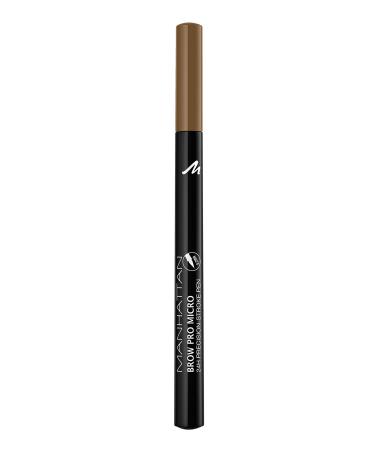 Manhattan brow per micro pen eyebrow pencil in the color 001 blonde liquid eyebrow pencil with ultra-precisely 0.2 mm lace for a natural eyebrow look 1 piece (1 Pack) 001 blonde