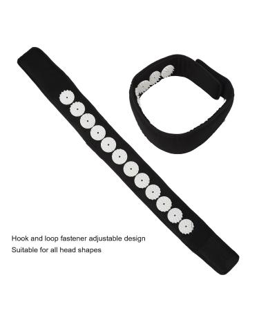 Portable Acupuncture Belt & Acupressure Headband | Relief for Muscle Stress & Tension - Adjustable & Comfortable - Buy Online on GoSupps.com