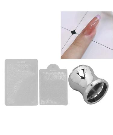 Buy Nail Art Stamp Transparent Silicone Manicure Tool Kit for Perfect Nails | International Shipping Available - Buy Online on GoSupps.com
