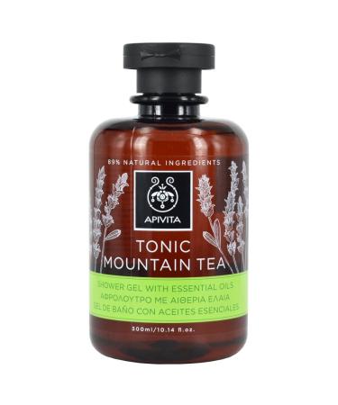 Apivita Tonic Mountain Shower Gel with Essential Oils - 300ml