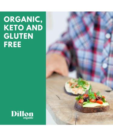 Dillon Organic Chia Vlas Keto Brood 250 g - Buy Online on GoSupps.com