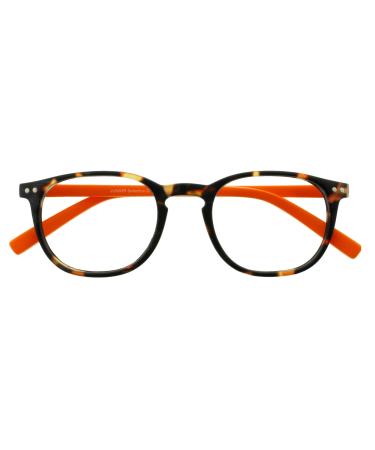 I NEED YOU reading glasses Junior Selection SPH:+2.00 Color:Havana-Orange