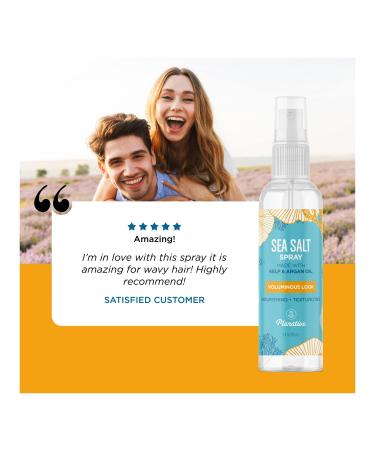 Sea Salt Hair Spray for Volume & Texture - Beach Waves Styling Volumizer for Men & Women - Non-Sticky Hold - Buy Online on GoSupps.com