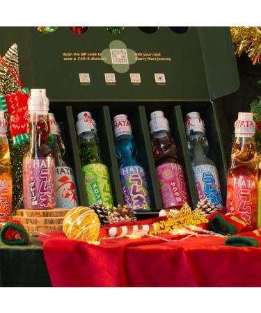 Starry Mart Hatakosen Japanese Ramune Surprise Box (Random 5 Assorted Flavours) - With Gift Packging - Buy Online on GoSupps.com
