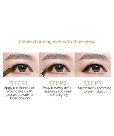 SENANA MARINA 4D Silk Fiber Lash Mascara & Eyeliner Set - Black Liquid Eyeliner Pencil/Waterproof Mascara for Volume and Length - No Clumping - Buy Online on GoSupps.com