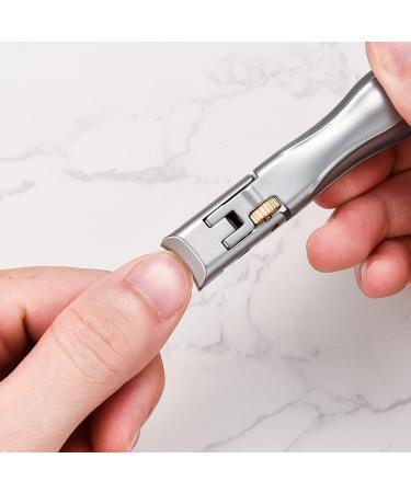 NCL Stainless Steel Large Toenail Clippers for Thick Nails - Best Clippers for Men, Women, Seniors - Silver - Buy Online on GoSupps.com