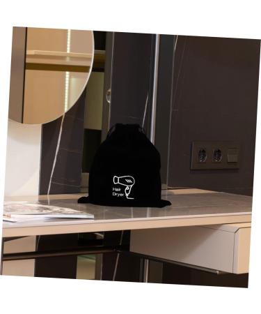 WOONEKY 2pcs Velvet Bag Drawstring Bag Hair Dryer Bag Hair Dryer Travel Pouch Hair Tools Travel Bag Travel Bag for Blow Dryer and Hair Tools Makeup Brush Bag Hair Dryer Attachments Storage - Buy Online on GoSupps.com