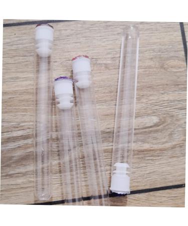 FOYTOKI 10pcs Hollow with Drill Mascara Tube and Brush Eye Gloss Dispenser Lip Gloss Tube Eyelash Woman 11x1.2cm Random Color - Buy Online on GoSupps.com