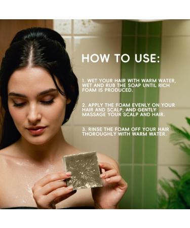 3PCS Chebe Shampoo Bar for Fast Growth Repair Deep Conditioner Dry Breakage Dandruff - Buy Online on GoSupps.com