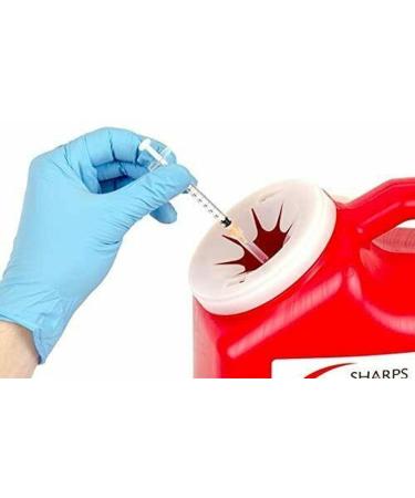 Sharps Compliance 13000-008 3 gal Needle Disposal Container - 15.34 fl. oz. - Plastic - English - Buy Online on GoSupps.com