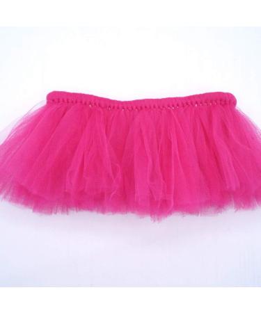 Aivtalk Dog Tutu Dress & Cat Costume | Festive Solid Color Tulle Skirt for Small Pets - Rose Red - Buy Online on GoSupps.com