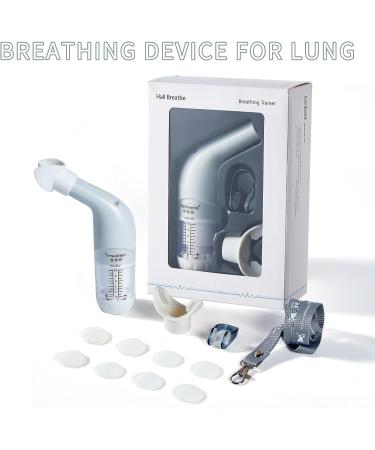 Breathing Trainer Device for Respiratory Muscle Training - Medium Resistance - Buy Online on GoSupps.com